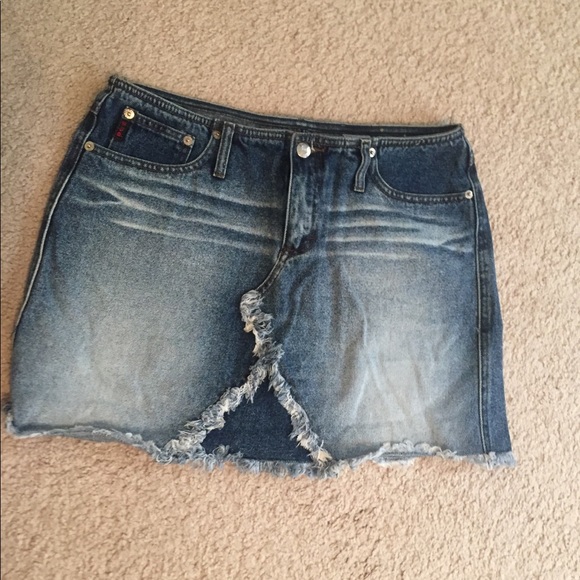 Mudd blue jean skirt. Size 11 - Picture 2 of 5